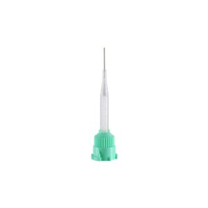 Clear Automix Tips with Bendable 19 Gauge Metal Cannula